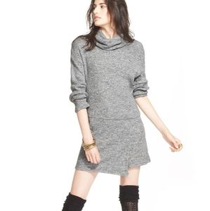 Free People Grey Fire Mini Dress Size Small